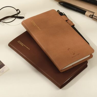 Premium portable A6 thickened notepad