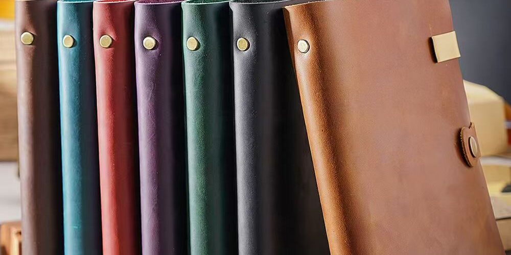 Premium handmade vintage leather notebook for custom orders