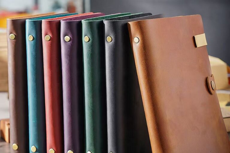 Premium Vintage Handmade Leather Notebook (3) Premium handmade vintage leather notebook for custom orders
