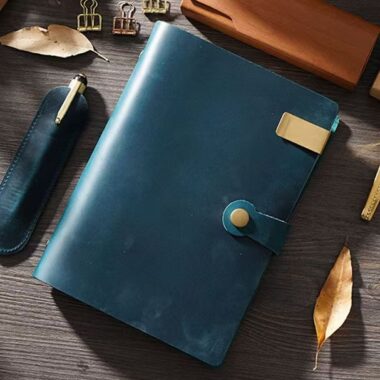 Premium handmade vintage leather notebook for custom orders