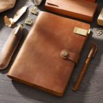 Premium handmade vintage leather notebook for custom orders