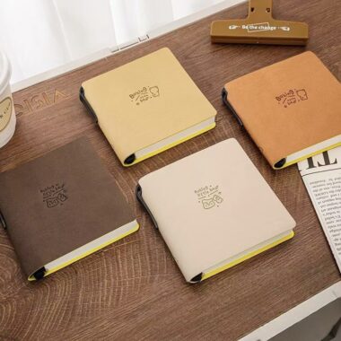 Creative portable square travel notepad