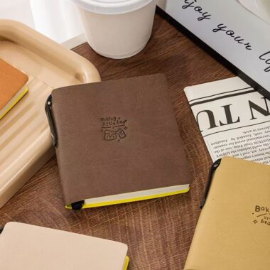 Creative portable square travel notepad