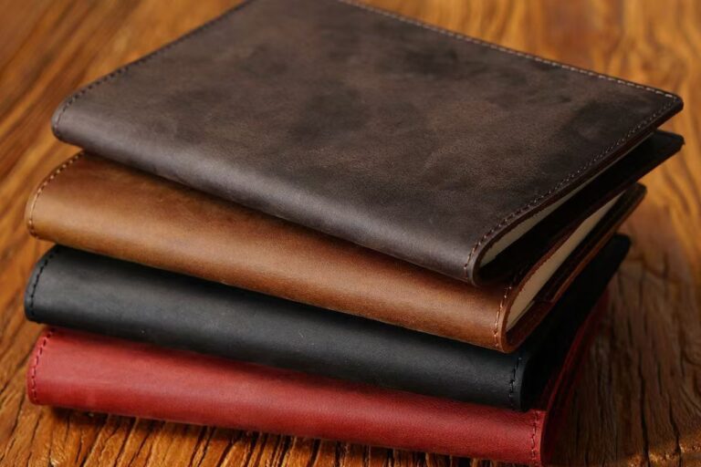 Vintage Business Leather Notebook Factory Supply (3) Vintage business leather notebook in A5 A6 B5 sizes with factory customization