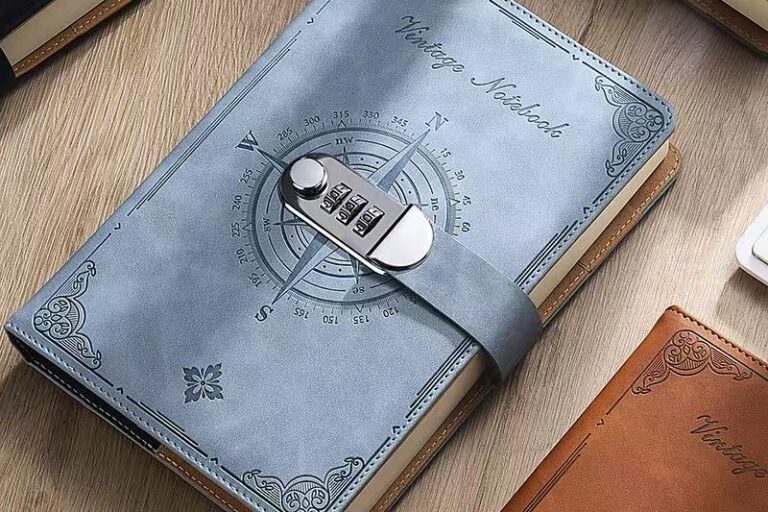 Vintage Password Diary with Thickened Pages (6) Vintage thickened password diary with classic cover